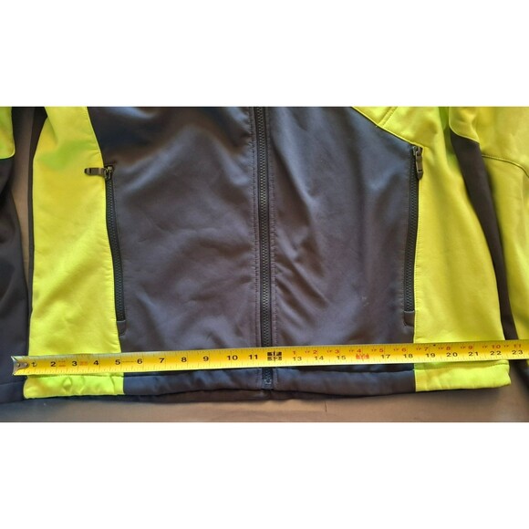 Spyder Grey and Yellow Mens Large Warm Ski Jacket Excellent Condition, L - Picture 3 of 8